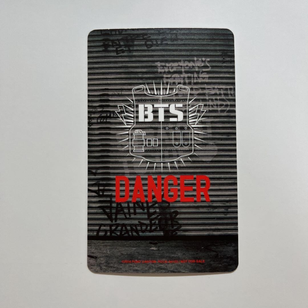 BTS JUNGKOOK DANGER Japan Limited Official Photocard | eBay