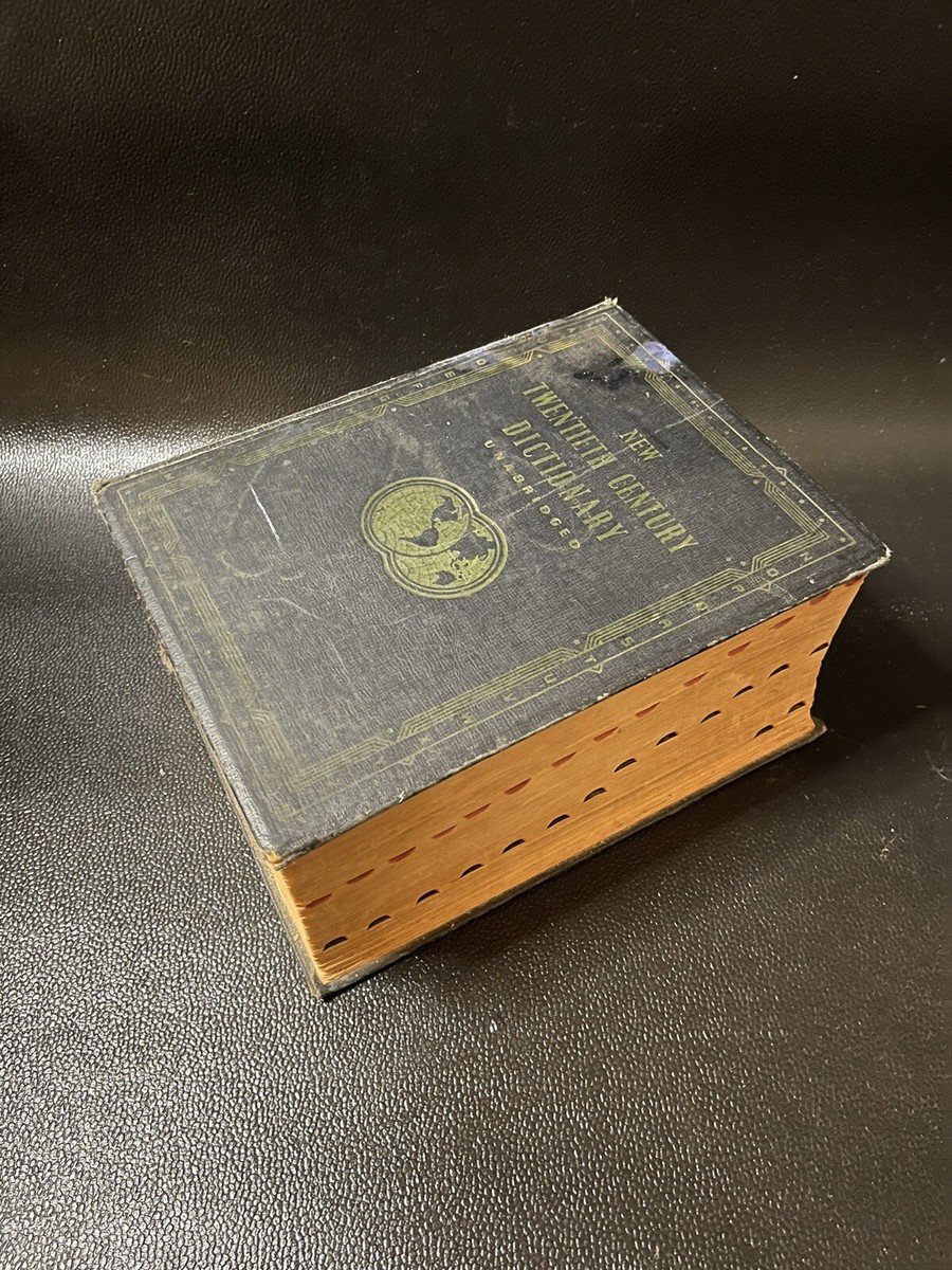 1946 Websters New Twentieth Century Dictionary Unabridged By Noah