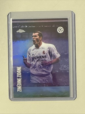2024-25 Topps Chrome UCC Zinedine Zidane Tifo | eBay