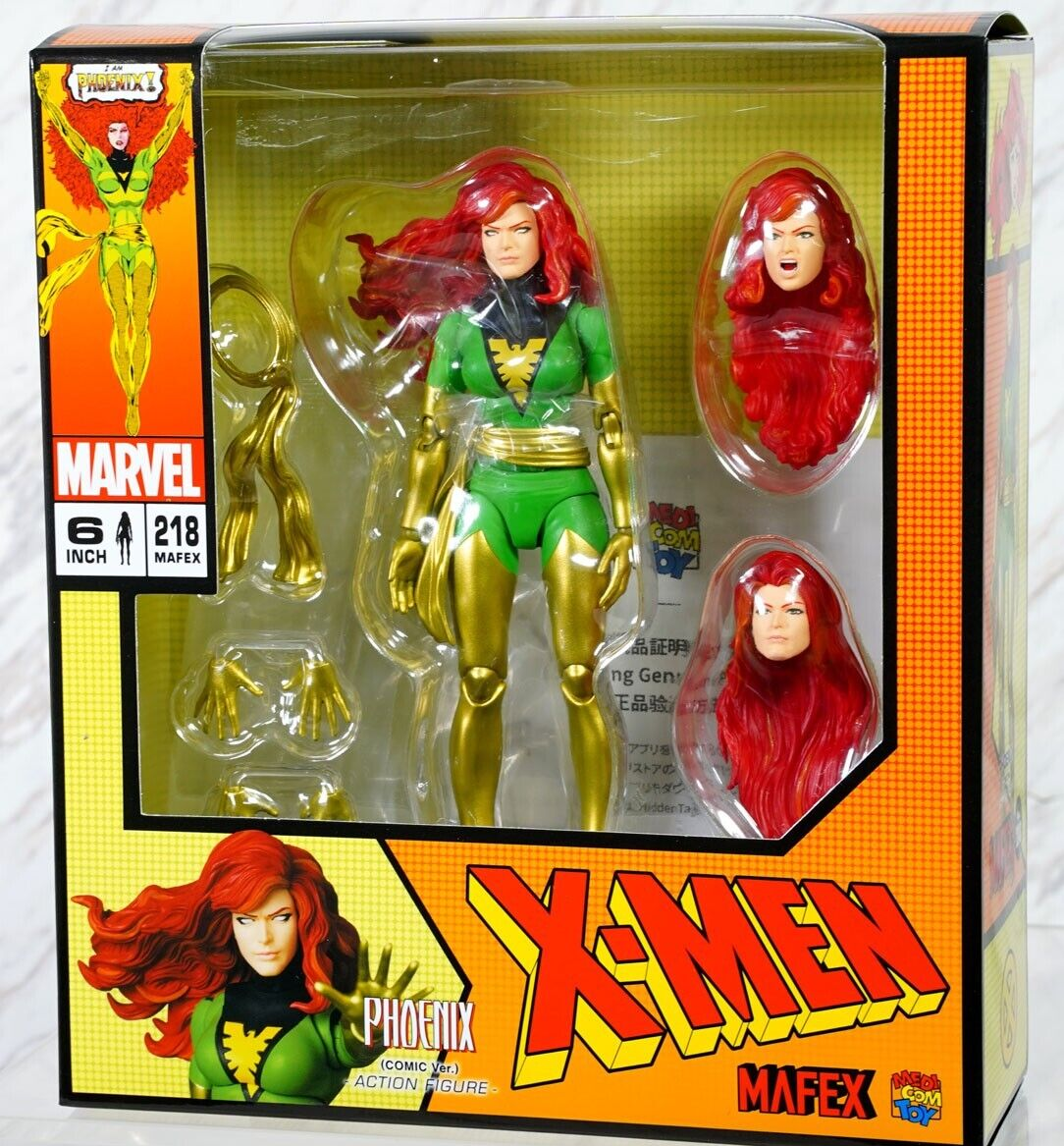 MEDICOM TOY MAFEX 218 PHOENIX COMIC Ver. Figure X-MEN No.218