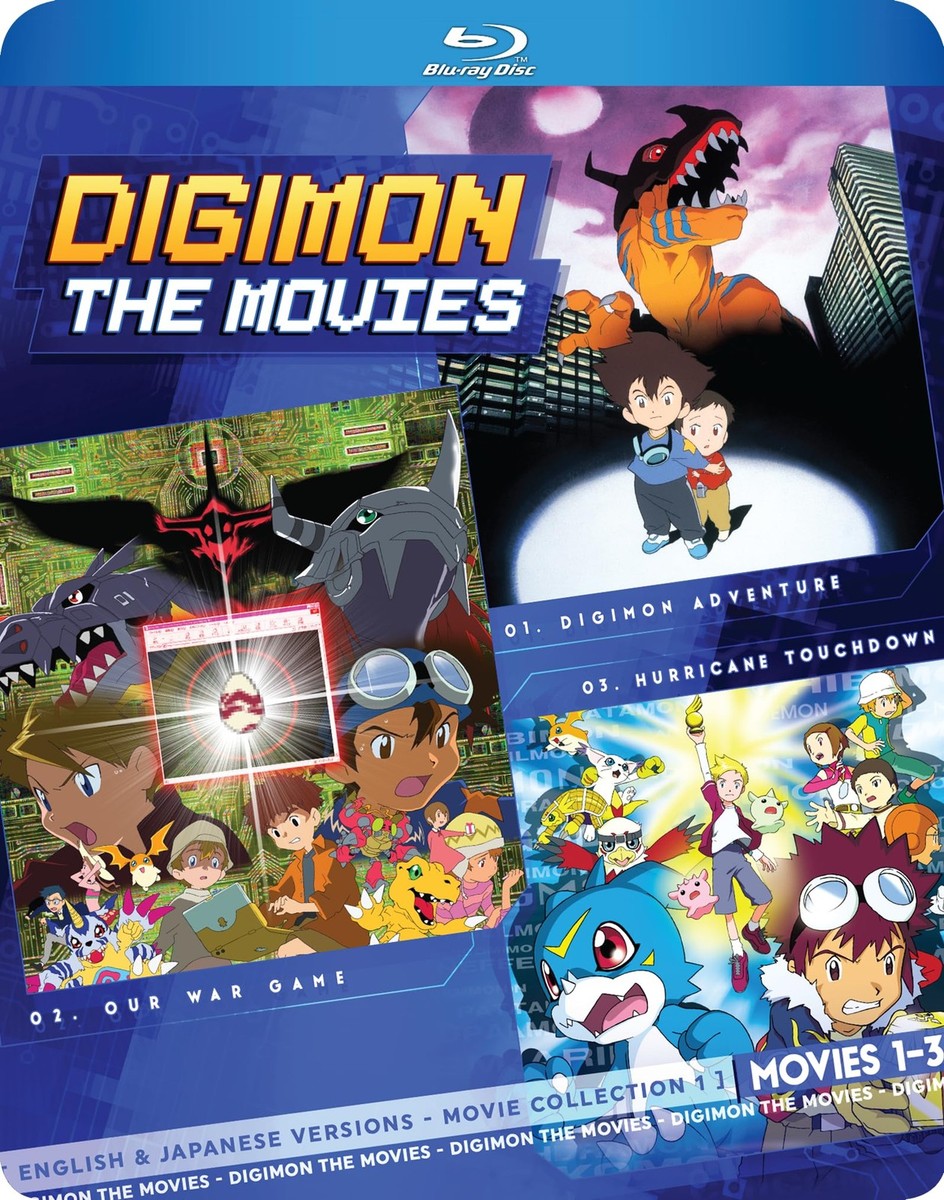 Digimon The Movies 1-3 Collection [Blu-Ray] | eBay