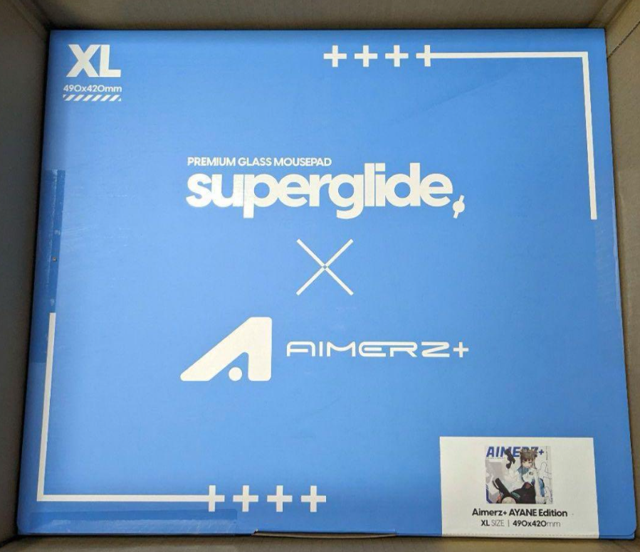 Aimerz × Ayane Edition Superglide Glass Mousepad XL Limited to 500