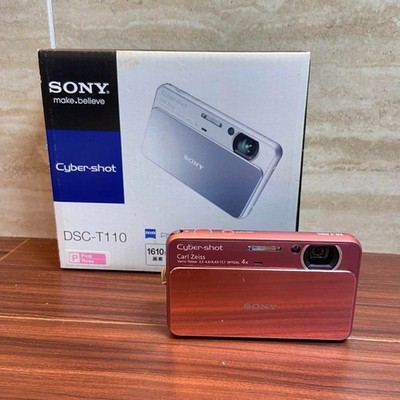 Sony Cyber-shot DSC-T110 16.1MP Digital Camera - Silver for sale