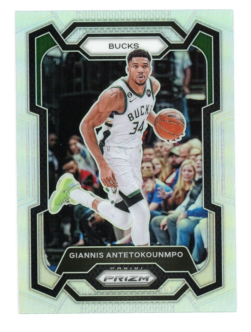 2023-24 Panini Prizm Silver Prizm Giannis Antetokounmpo #103 | eBay