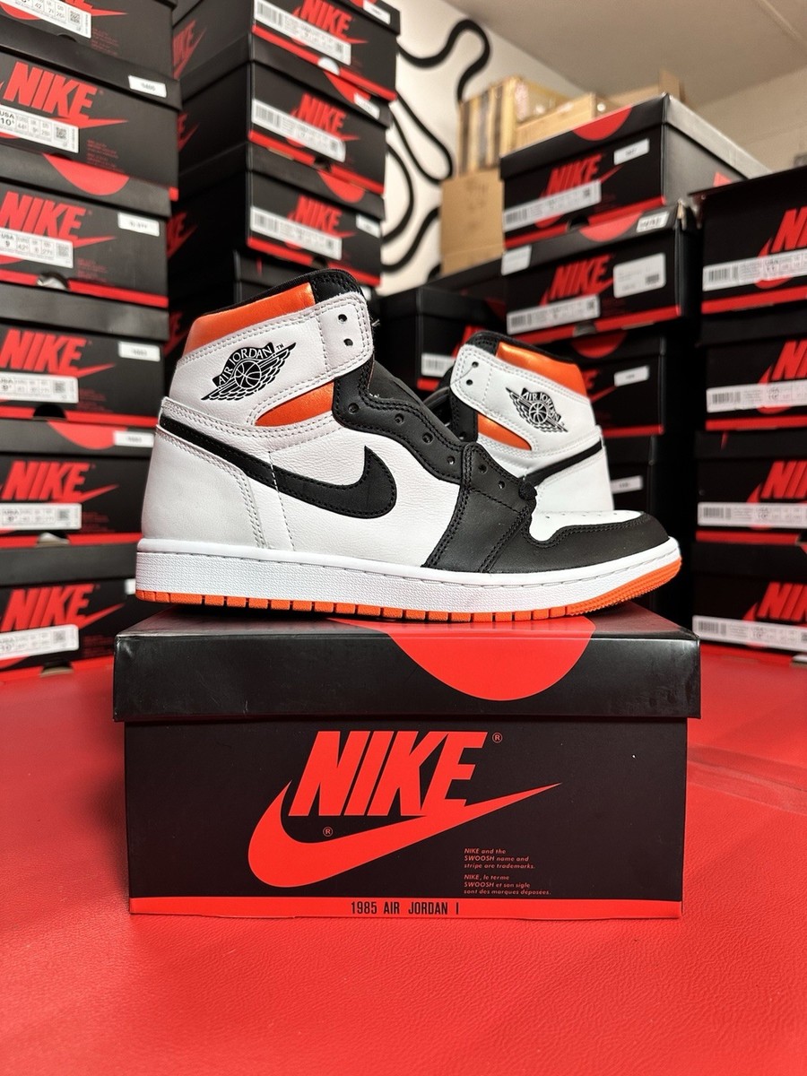 Size 8 - Jordan 1 Retro High Electro Orange for sale online | eBay