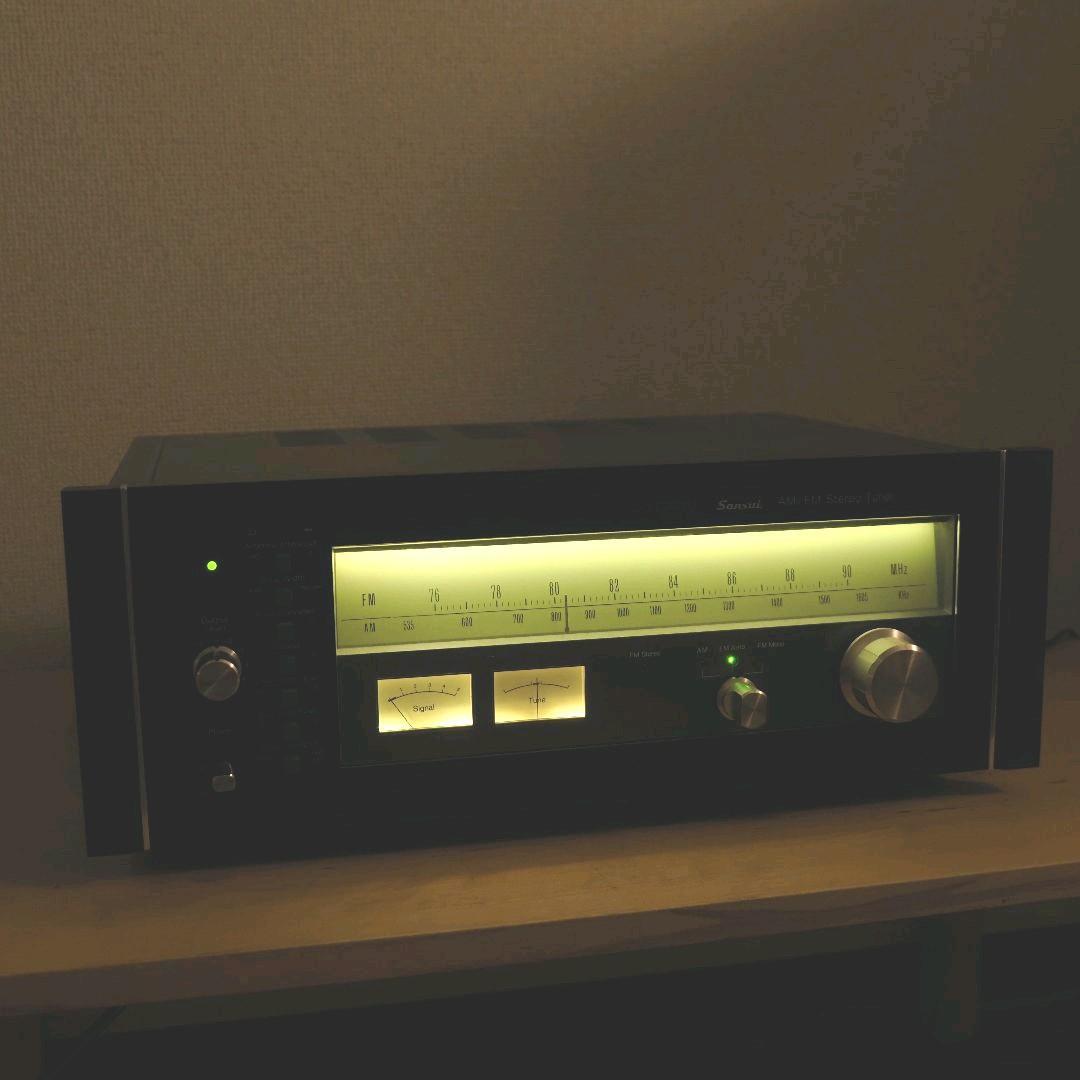Vintage Sansui TU-9900 AM/FM Stereo Tuner Works Read Description