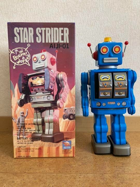 Unused Star Strider Robot STAR STRIDER ROBOT Blue made in japan | eBay