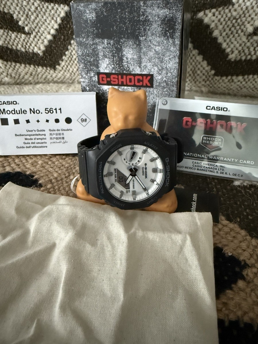 Casio G-Shock 5611 Mens Digital Watch Rare WHITE FACE/DIAL | eBay