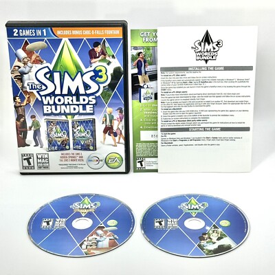 The Sims 3 Worlds Bundle: Hidden Springs & Monte Vista Windows PC