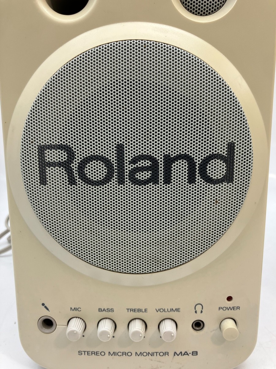 ROLAND MA-8 Speakers Stereo Micro Monitor Active Powered Studio