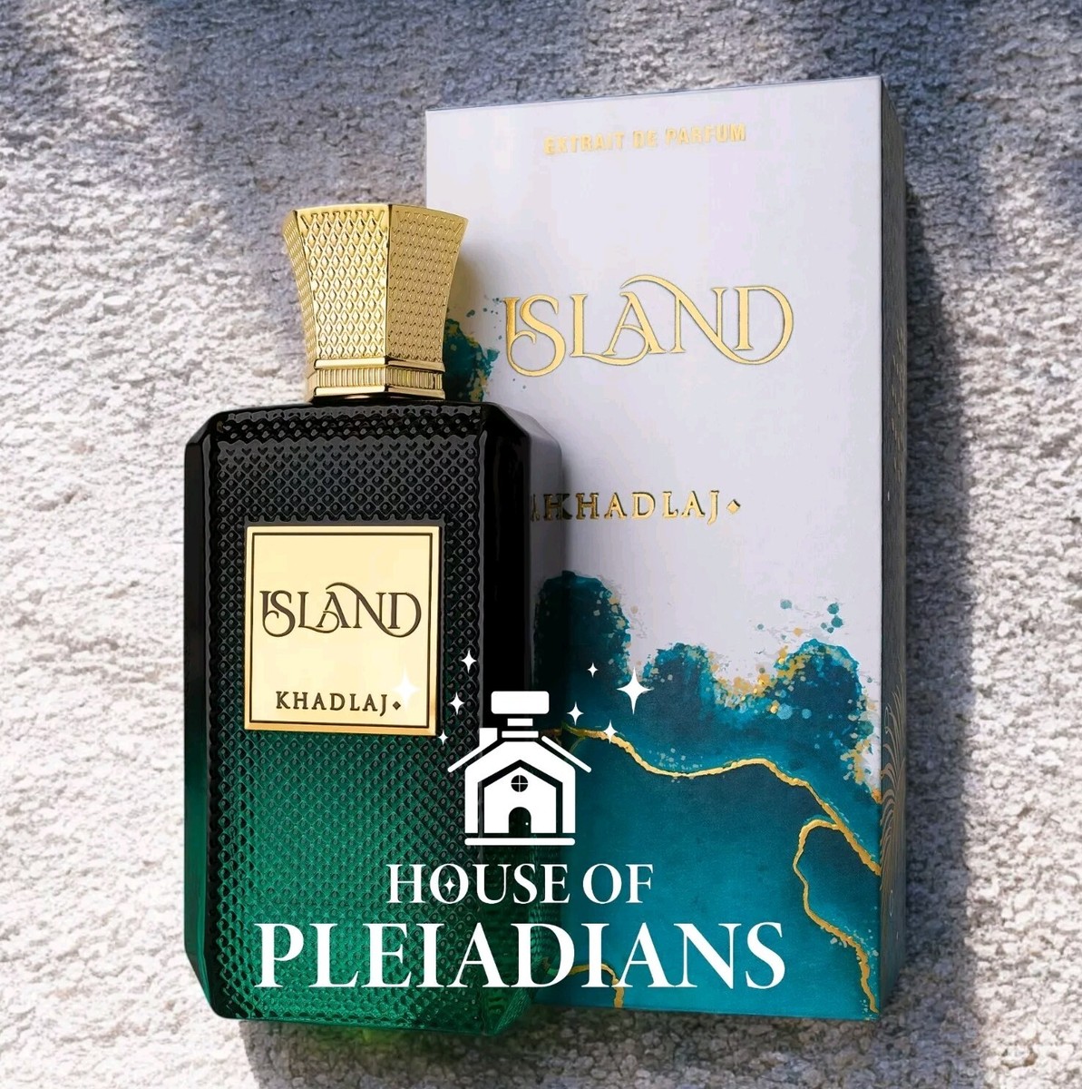 Khadlaj Island Extrait de Parfum 100ml Long Lasting Fragrance