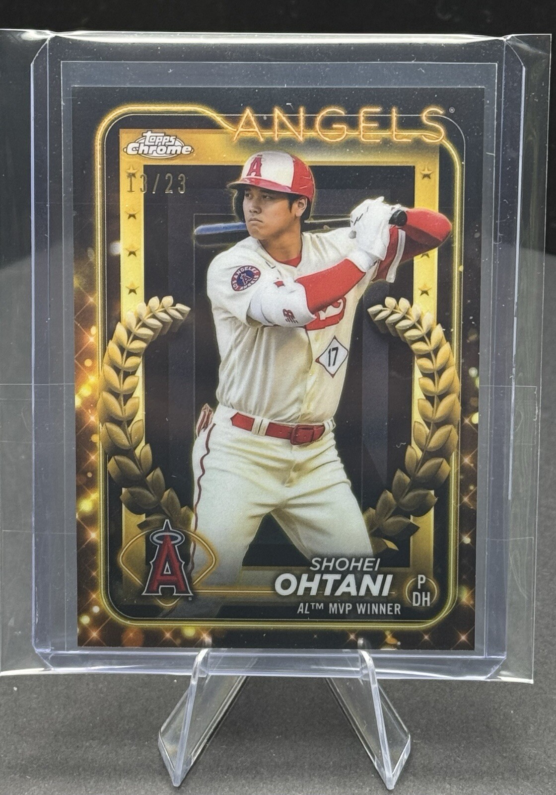 Shohei Ohtani 2024 Topps Chrome #1 Award Winners Variation /23