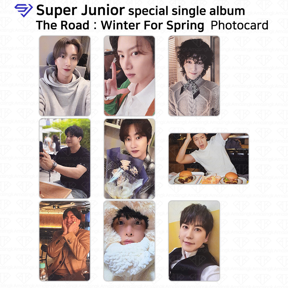 Super Junior Special Single Album The Road Winter For Spring