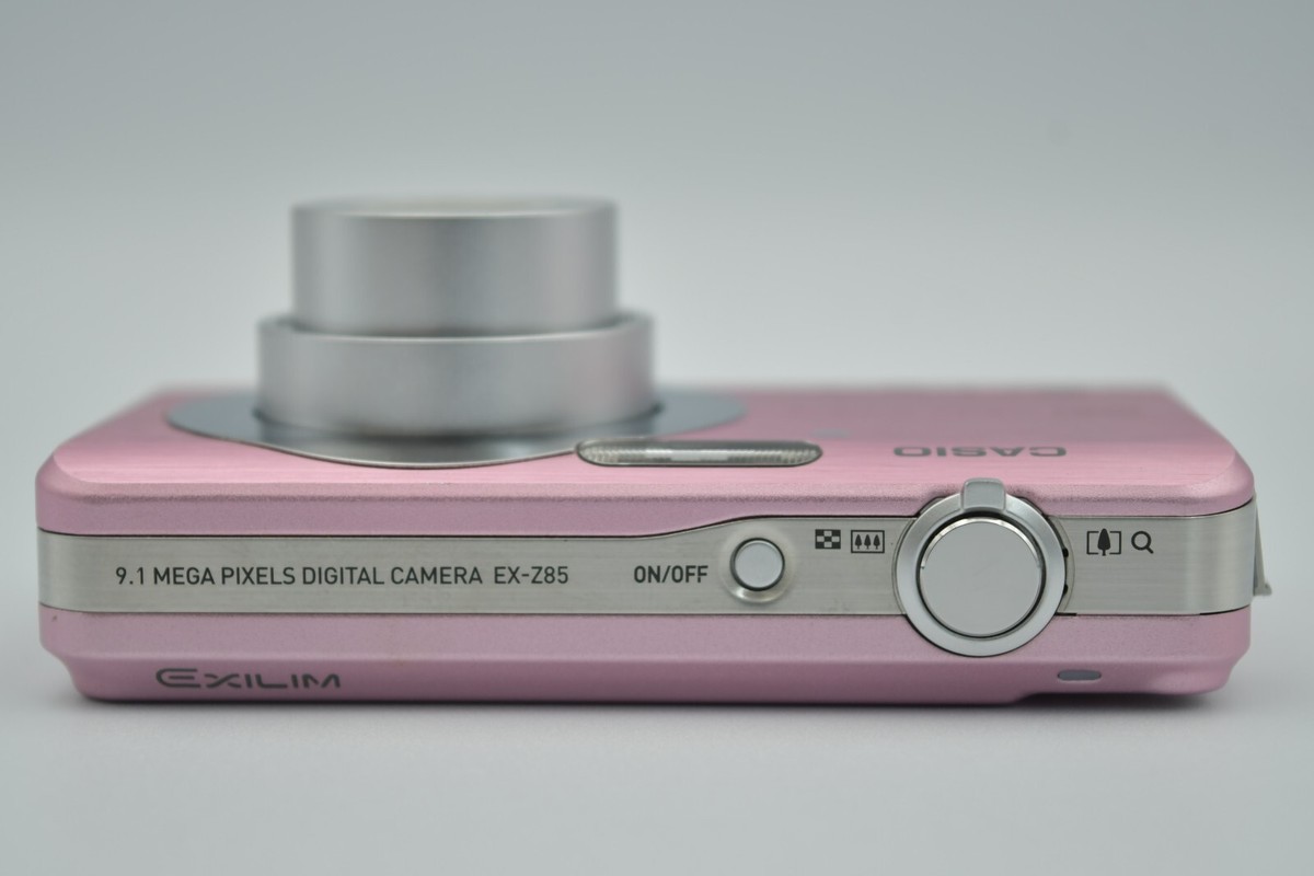 Excellent 5]Casio Digital Camera Exilim EX-Z85 9.1MP PINK Charger