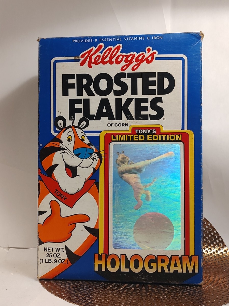 Kellogg's Frosted Flakes Cereal New Box Tony the Tiger Baseball