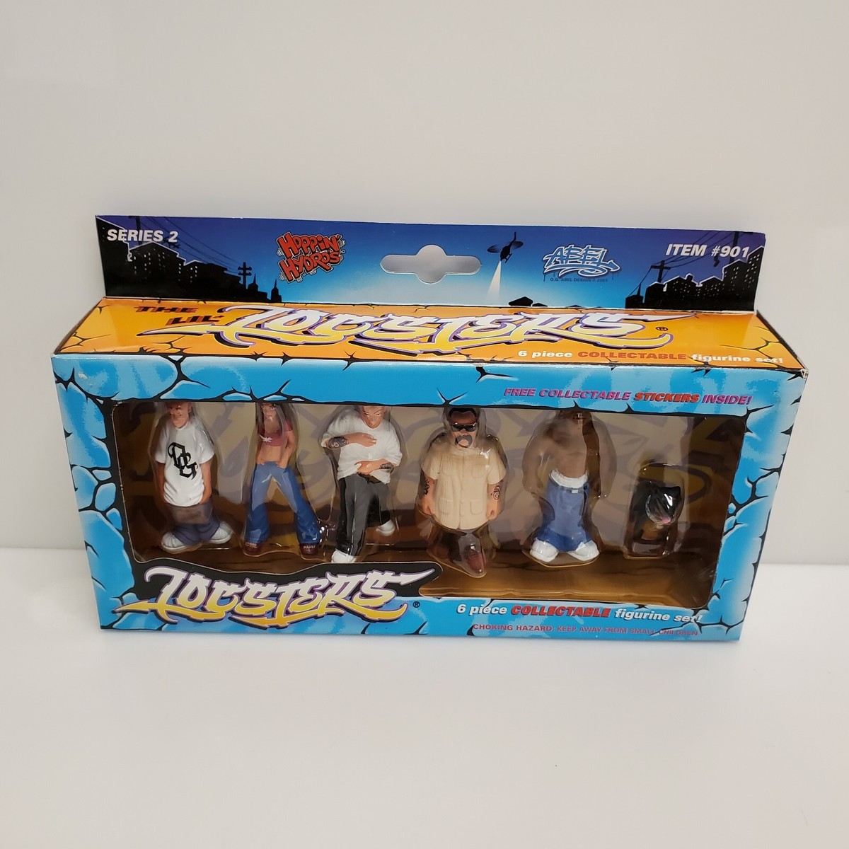 Hoppin Hydros The Lil Locsters Series #2 6 Figure Box Set 901 2003