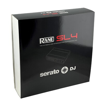 RANE SL4 DJインターフェース 本体とケース付き RANE SL4 DJ