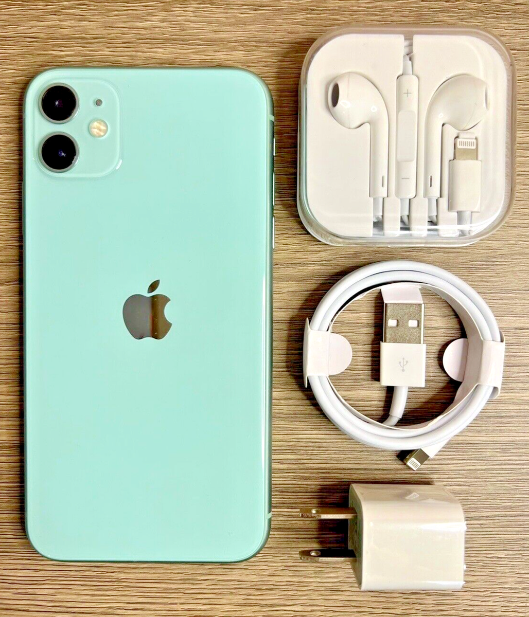 Apple iPhone 11 - 64 GB Green - Factory Unlocked - Good Condition