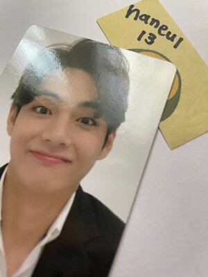 BTS V Taehyung MEMORIES OF 2020 Official Photocard DVD photo card