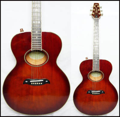 Electric Acoustic Guitar Aria Pro Elecord FE-70 Violin Sunburst