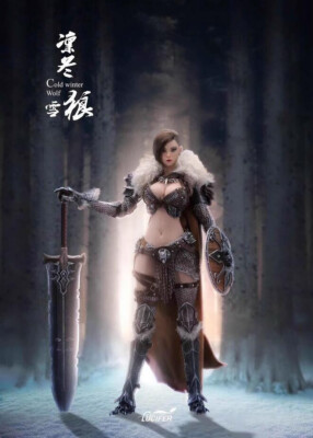 LUCIFER COLD WINTER WOLF Berserker LXF2208A 1/6 Single Action