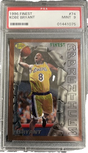 1996-97 Topps Youthquake Kobe Bryant #YQ15 PSA 9 MINT Rookie RC