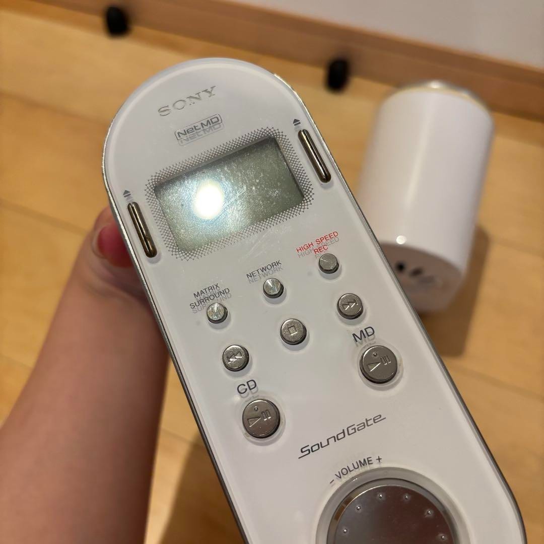 Sony LAM-Z03 High-Quality CD / MD MiniDisc Audio Player White