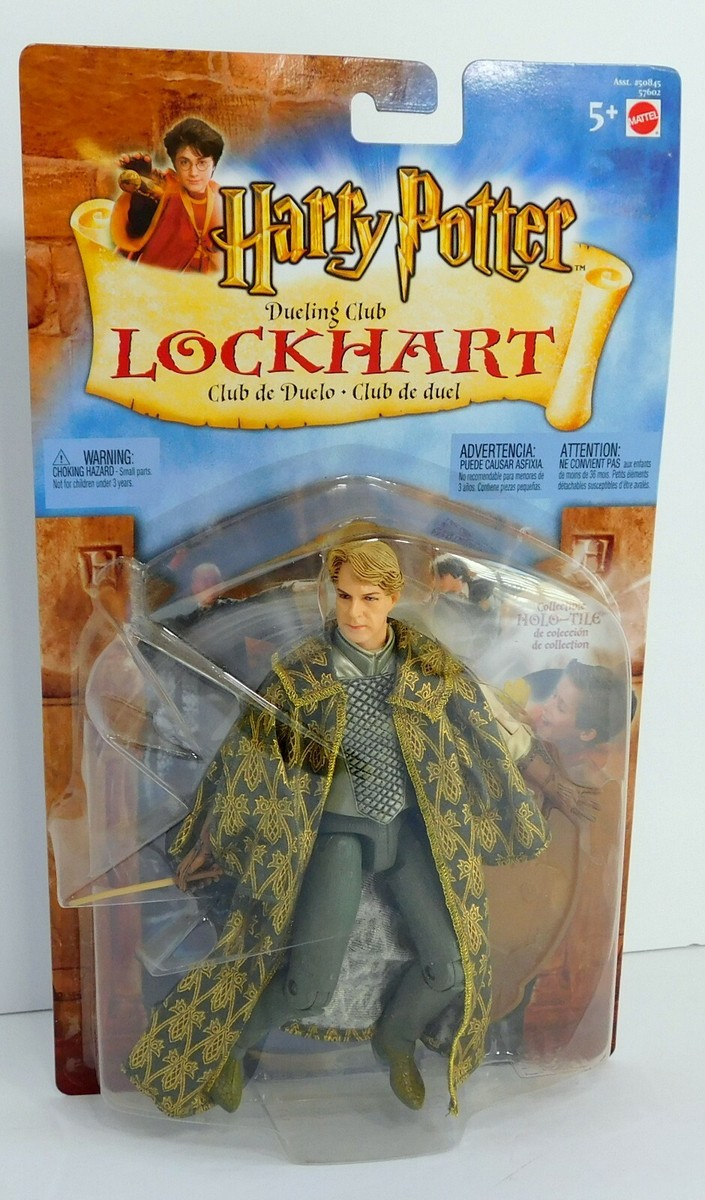 New Vintage 2002 Mattel Harry Potter Dueling Club Lockhart Action