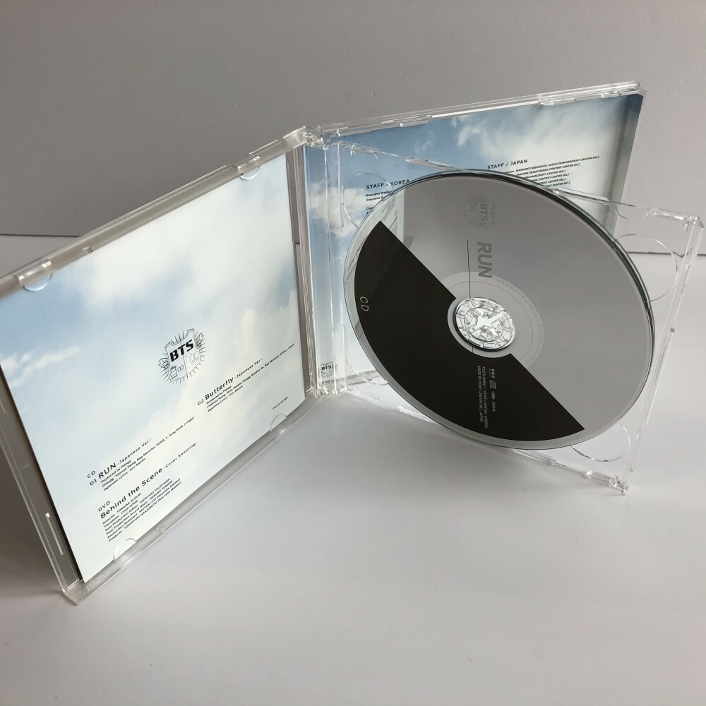 BTS RUN-Japanese Ver. First edition Limited Edition CD+DVD