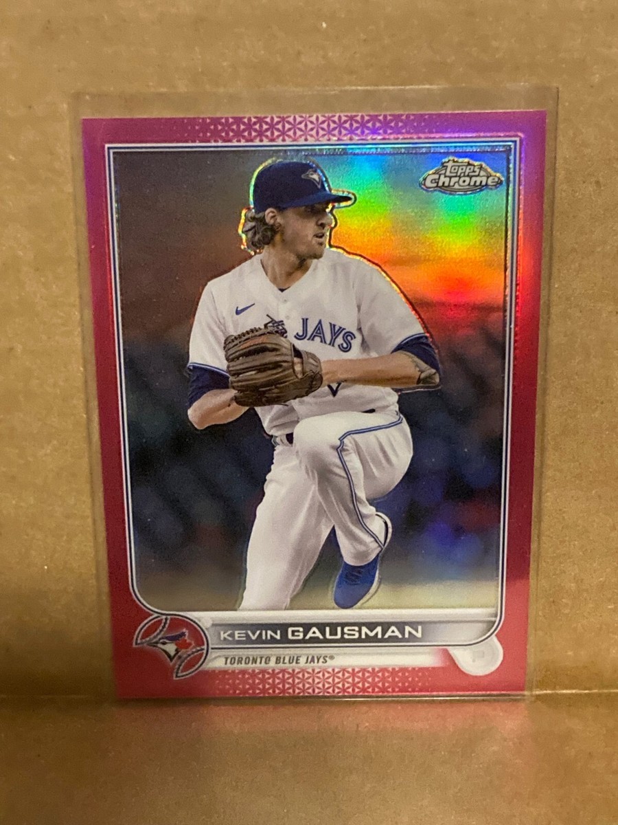 Kevin Gausman 2022 Topps Chrome Magenta Refractor /399 #40 Blue