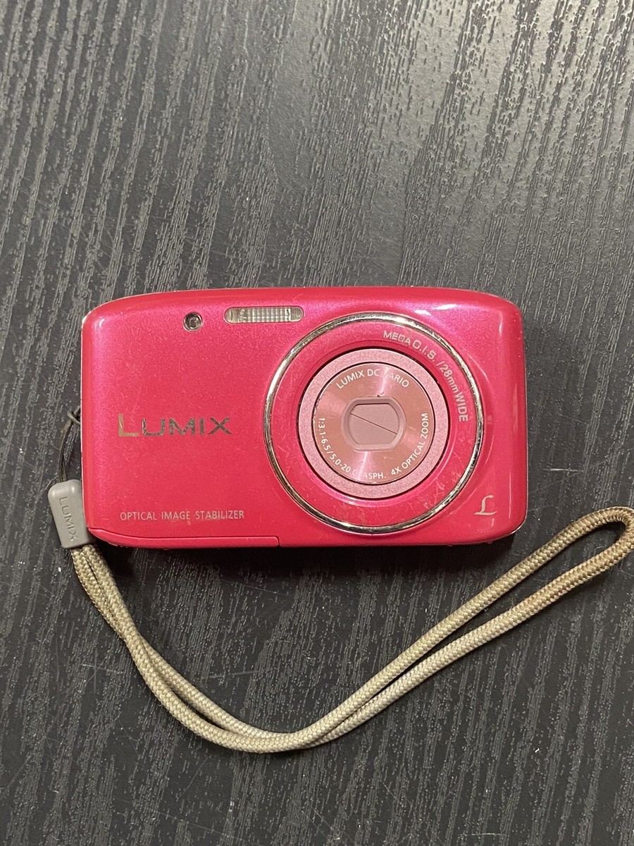 Panasonic LUMIX DMC-S2 Pink Digital Camera. 4X Zoom Optical Image