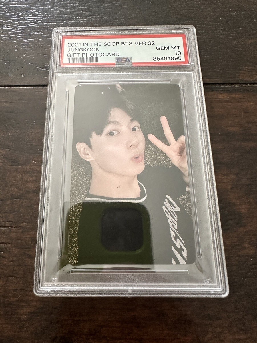 BTS Official Memories 2021 DVD Jungkook JK Photocard PC - Gem Mint