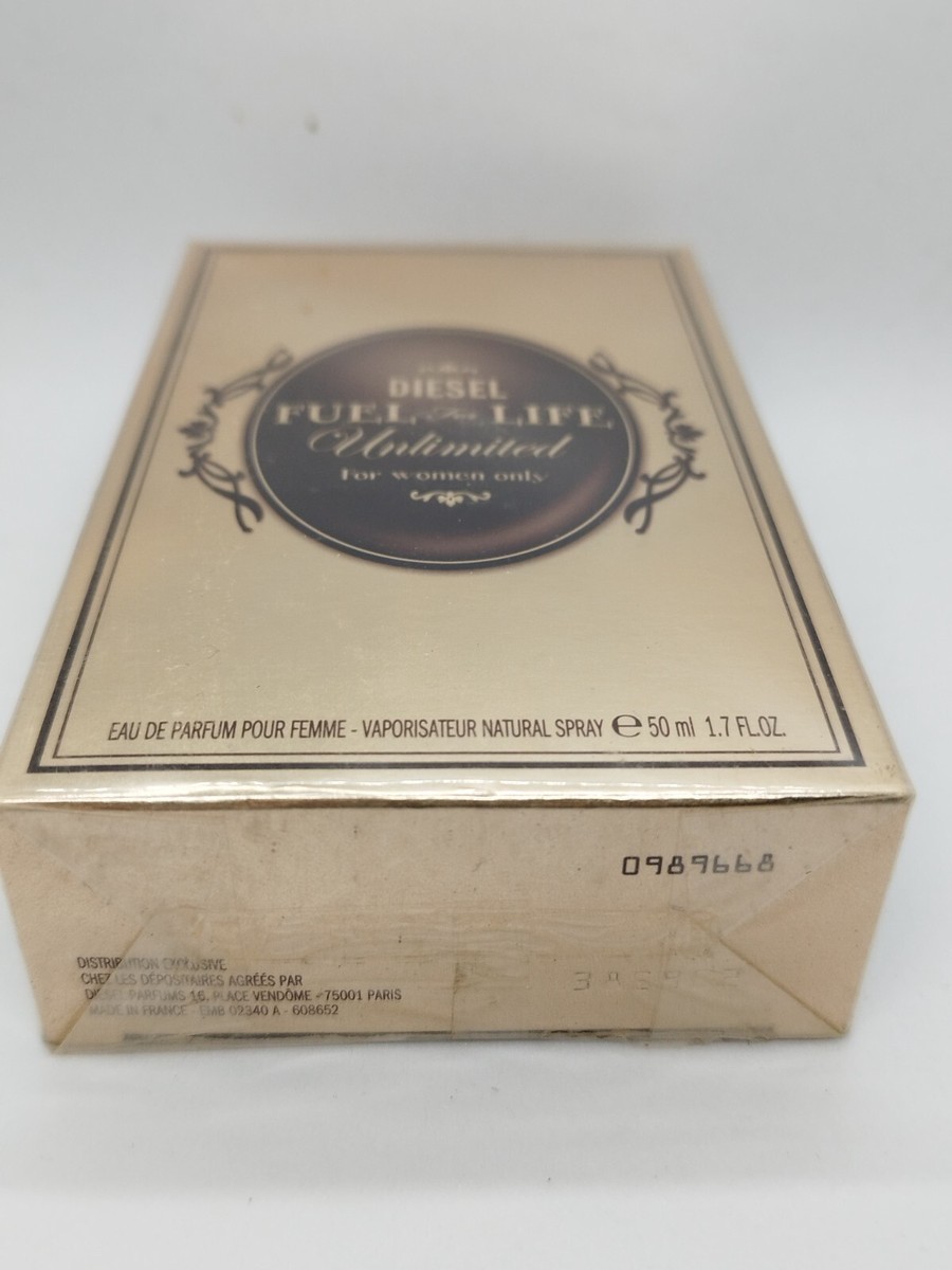 Diesel Fuel For Life Unlimited Women 1.7 oz 50 ml Eau De Parfum
