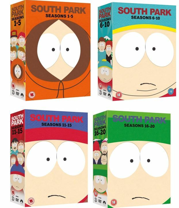 SOUTH PARK COMPLETE SEASON 1-20 COLLECTION DVD BOX SET 56 DISCS R4