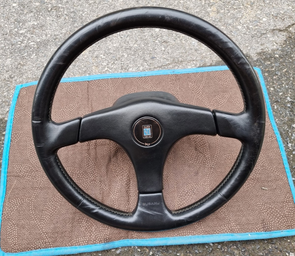 SUBARU IMPREZA LEGACY NARDI STEERING WHEEL WRX STI 22B JDM GC8 GF8
