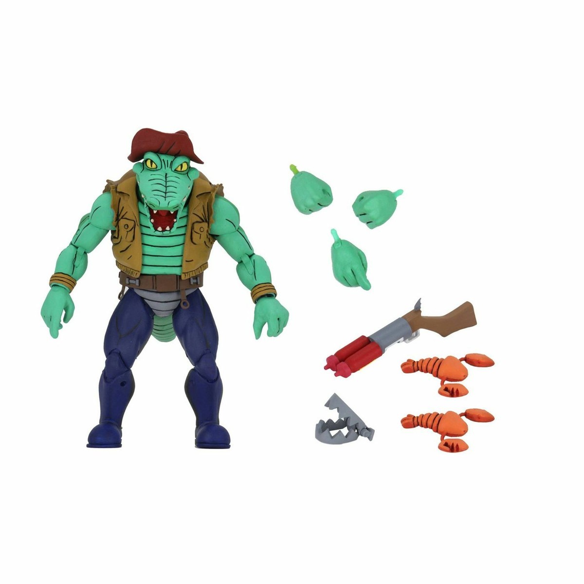 NECA Teenage Mutant Ninja Turtles LEATHERHEAD AND SLASH 2-Pack