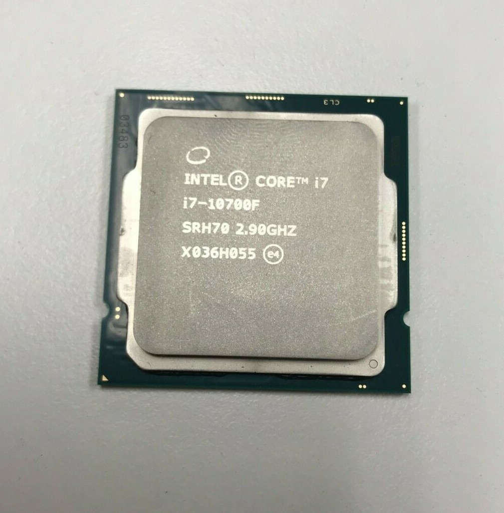 Intel Core i7-10700F 2.9GHz CPU 16M L3 Cache 8 Cores Processor
