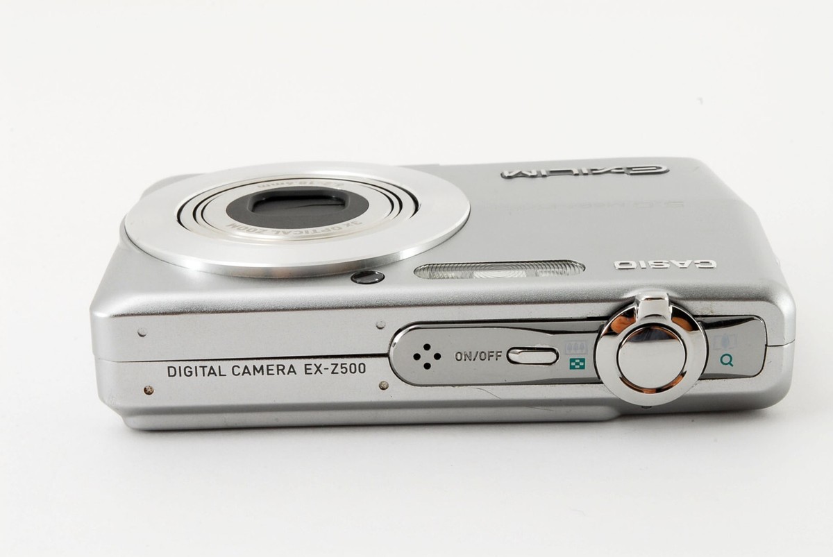 CASIO EXILIM EX-Z500 Silver 5.0MP Compact Digital Camera [Exc+++