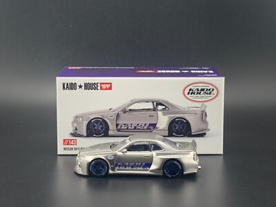 Kaido House x Mini GT Nissan GT-R R34 Kaido Works Shinjuku V1 #143