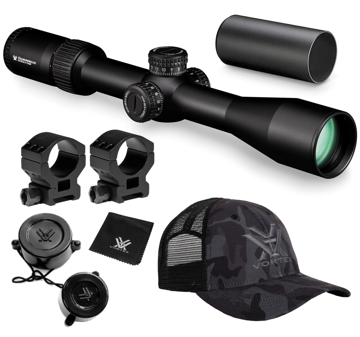 Vortex DIAMONDBACK 4-16-44 マウントキャップ 検VSR