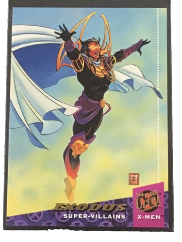 Kymaera 1995 Fleer Marvel Metal #65 Silver Flasher Fighting | eBay