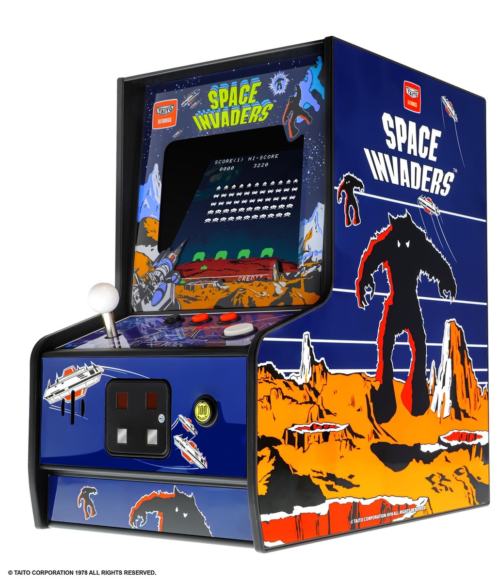 My Arcade Space Invaders Collectible Retro Arcade Machine Micro