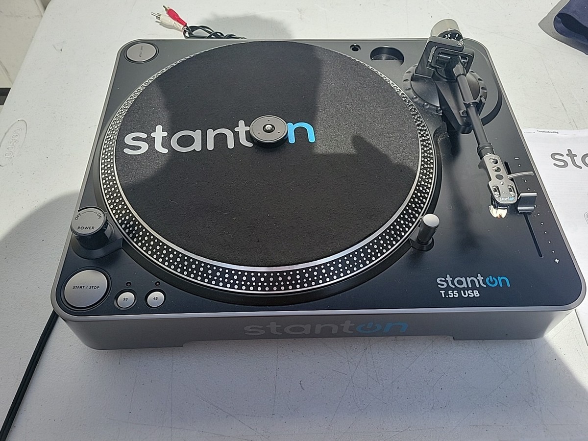 Rare - Stanton T.55 USB Belt Drive DJ Turntable W/USB Connectivity