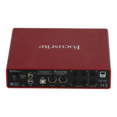 Focusrite Scarlett 6i6 2nd Gen USB Audio Interface Confirmed