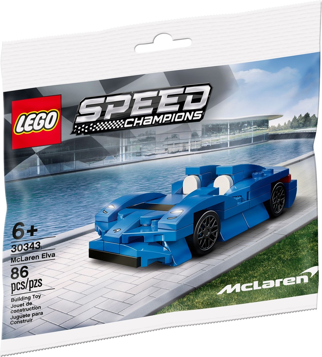LEGO Speed Champions (30343) McLaren Elva - Polybag - New! #5v