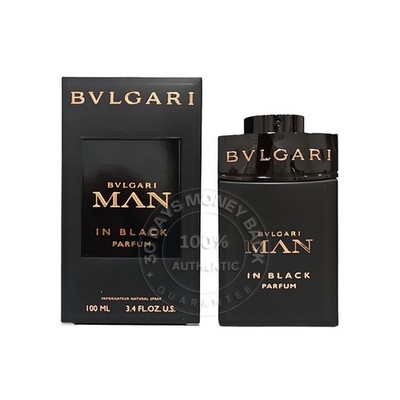 Bvlgari Man In Black PARFUM 3.4 oz/ 100 ml Men's Spray | eBay