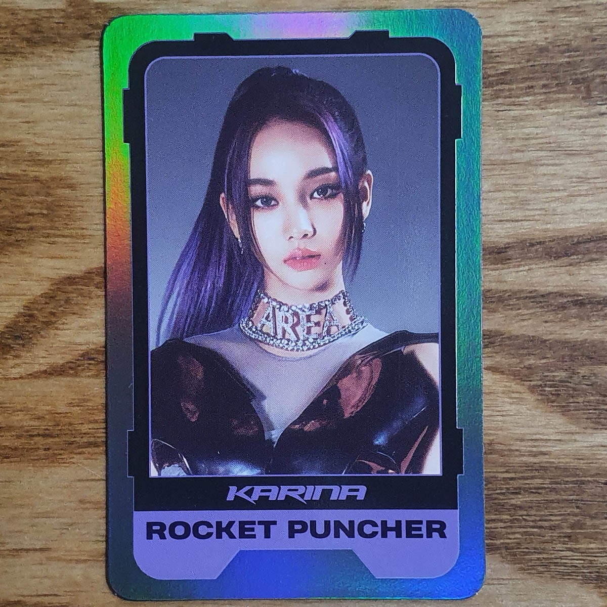 Karina Official Character Card Photocard Aespa 2nd Mini Album