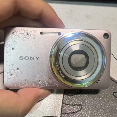 SONY Cyber-Shot DSC-W350D Digital Camera 14.1MP with Accessories