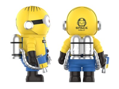 POP MART MEGA Collection 400% SPACE MOLLY Minions H300mm New from