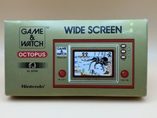 Nintendo Game & Watch Wide Screen Octopus Oc-22 Boxed MIJ 1981